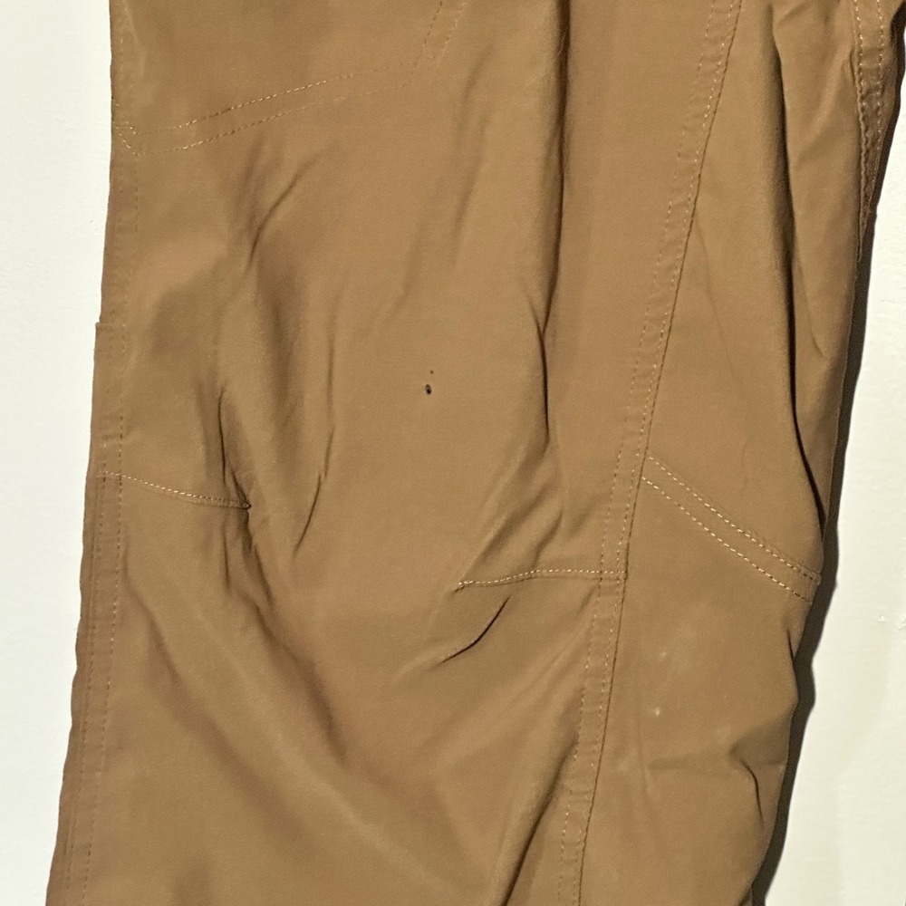 Eddie Bauer First Ascent Guide Pro Fleece Lined Pants Mens 38x30 Brown Hiking - Picture 2 of 8